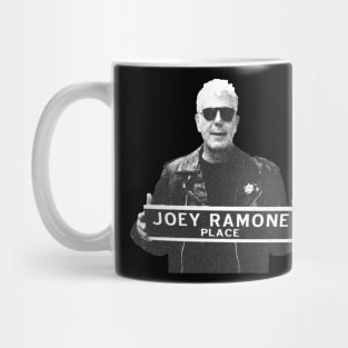 WHITE PLEACE BOURDAIN PUNK ROCK Mug